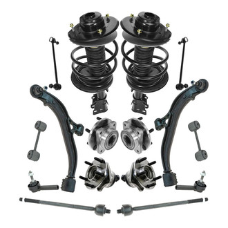 TRQ® - Front and Rear Control Arm and Suspension Kit