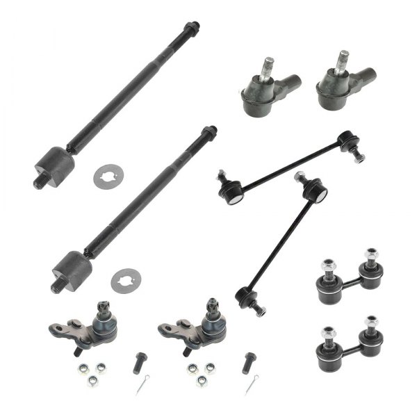 TRQ® - Front and Rear Ball Joint and Suspension Kit