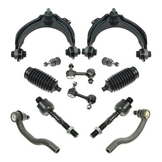 TRQ® - Front Driver and Passenger Side Control Arm and Suspension Kit