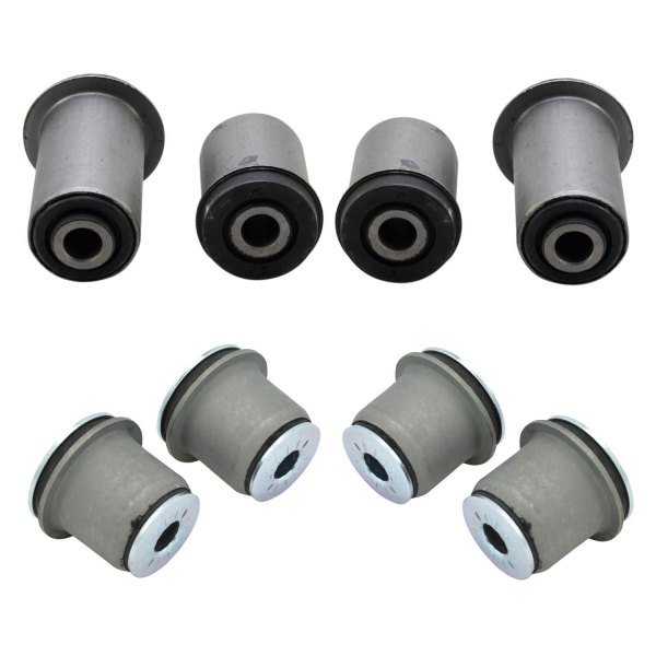 TRQ® - Front Upper and Lower Control Arm Bushing Kit