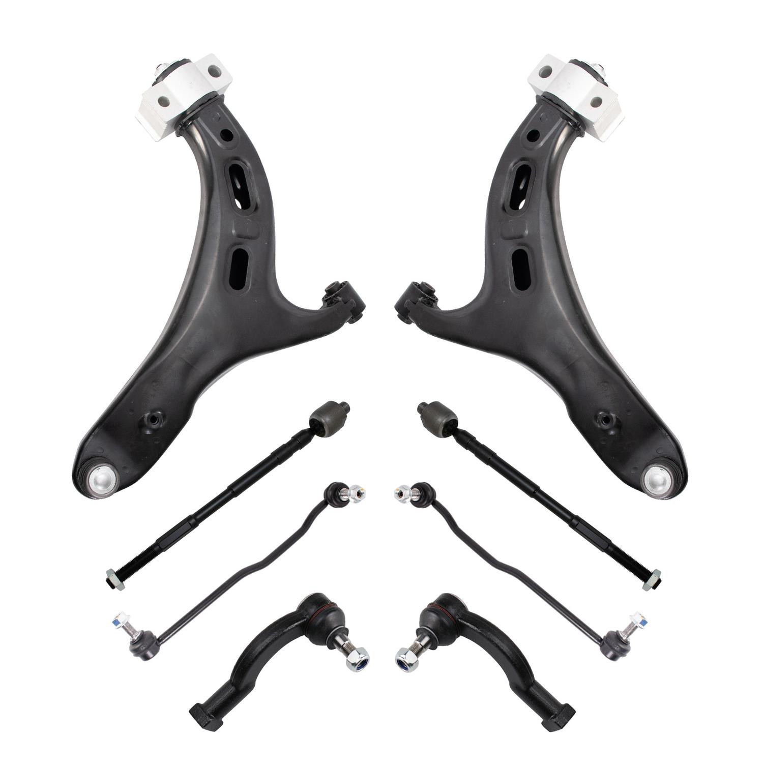 TRQ 2015 Subaru Legacy Front 8 Piece Steering & Suspension Kit PSA60568 | Control Arm car suspension control arms LR146346 LR099021 LR078375 | コントロールアーム | JKASALTU(小さな店)