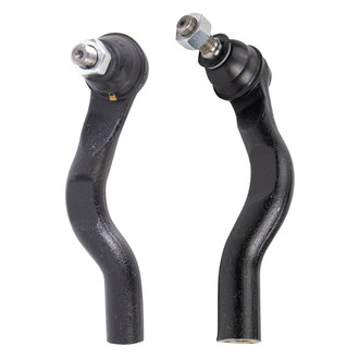TRQ® - Front Driver and Passenger Side Outer Steering Tie Rod End Kit