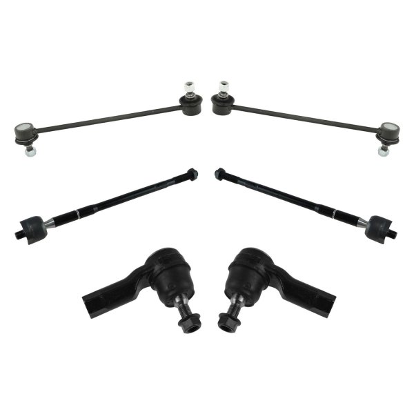 TRQ® - Front Driver Side Sway Bar Link and Suspension Kit