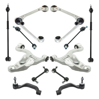 TRQ® - Front and Rear Control Arm and Suspension Kit