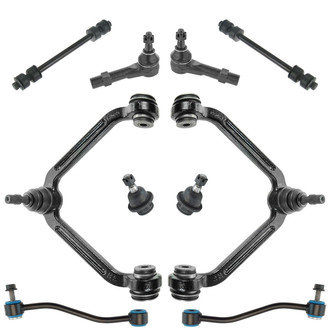 TRQ® - Front and Rear Control Arm and Suspension Kit
