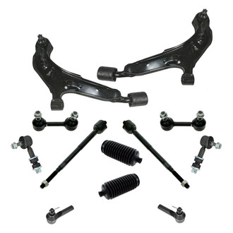 TRQ® - Front and Rear Control Arm and Suspension Kit