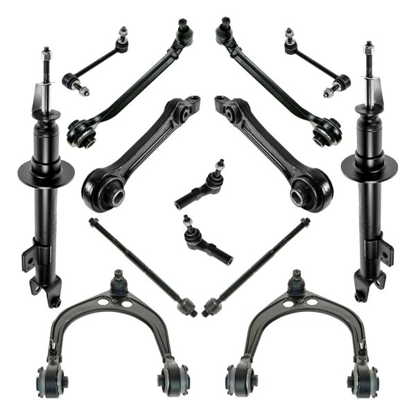 TRQ® - Front Shock Absorber and Suspension Kit
