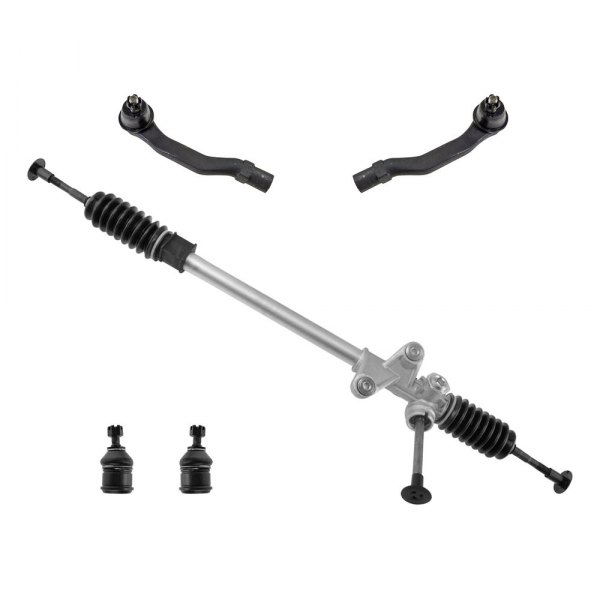 TRQ® - Front Rack and Pinion Assembly and Suspension Kit