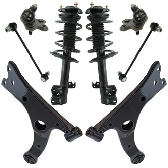 TRQ® - Front Shock Absorber and Suspension Kit
