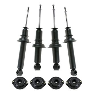 TRQ® - Front and Rear Shock Absorber and Suspension Kit