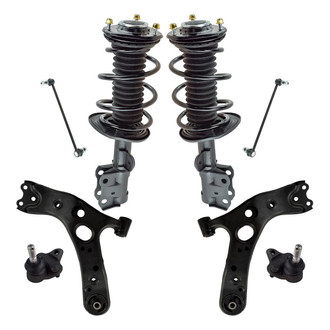 TRQ® - Front Shock Absorber and Suspension Kit