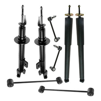 TRQ® - Front and Rear Shock Absorber and Suspension Kit