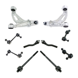 TRQ® - Front and Rear Control Arm and Suspension Kit