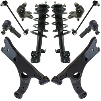 TRQ® - Front Shock Absorber and Suspension Kit