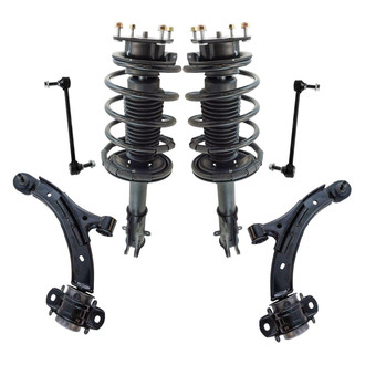TRQ® - Front Shock Absorber and Suspension Kit