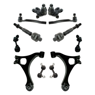 TRQ® - Front and Rear Control Arm and Suspension Kit