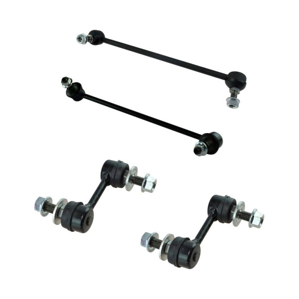 TRQ® - Front and Rear Driver and Passenger Side Stabilizer Bar Links