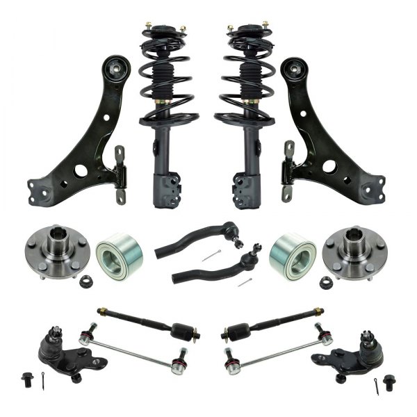 TRQ® - Front Shock Absorber and Suspension Kit