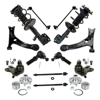 TRQ® - Front Shock Absorber and Suspension Kit