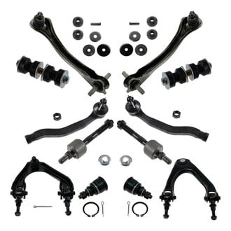 TRQ® - Front and Rear Shock Absorber and Suspension Kit