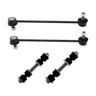 TRQ® - Front and Rear Driver and Passenger Side Stabilizer Bar Links