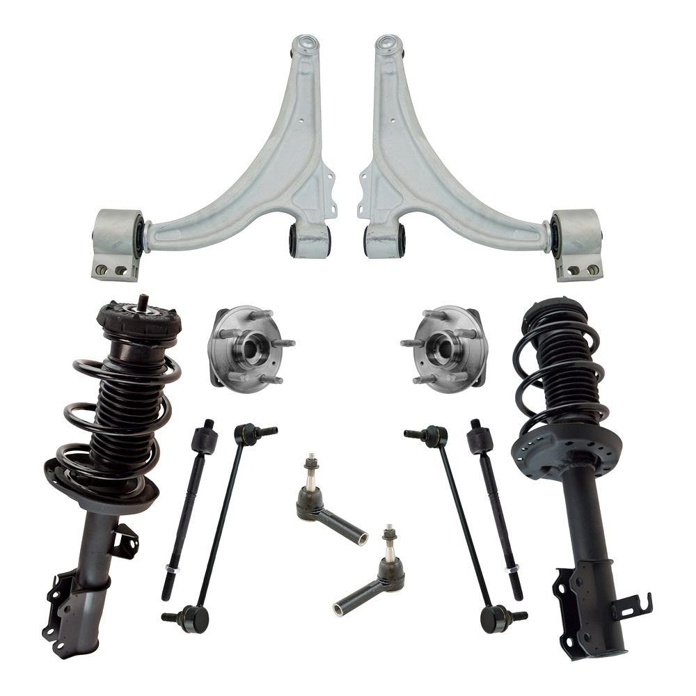 TRQ® PSA66539 - Front Shock Absorber and Suspension Kit