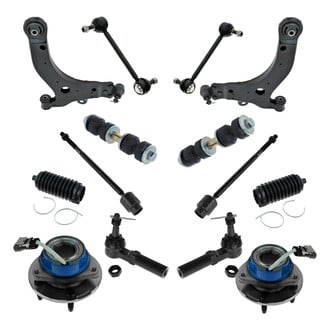 TRQ® - Front and Rear Shock Absorber and Suspension Kit