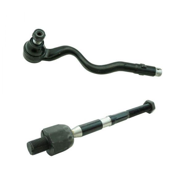 TRQ® - Front Passenger Side Inner and Outer Steering Tie Rod End Kit