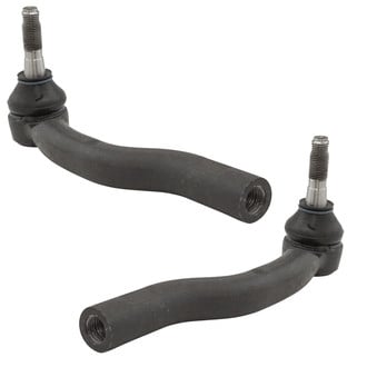 TRQ® - Front Driver and Passenger Side Outer Steering Tie Rod End Kit