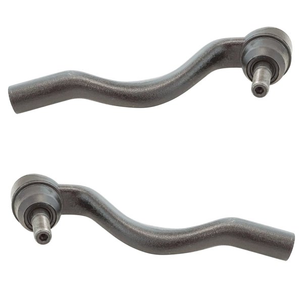 TRQ® - Front Driver and Passenger Side Outer Steering Tie Rod End Kit