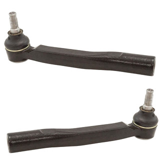 TRQ® - Front Driver and Passenger Side Outer Steering Tie Rod End Kit