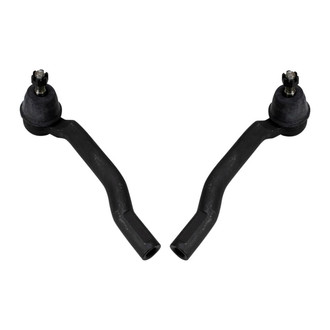 TRQ® - Front Driver and Passenger Side Outer Steering Tie Rod End Kit