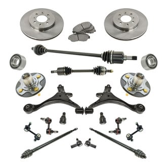 TRQ® - Brake Rotor and Suspension Kit