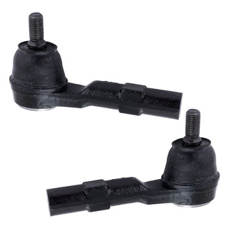 TRQ® - Front Driver and Passenger Side Outer Steering Tie Rod End Kit