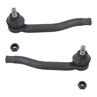 TRQ® - Front Driver and Passenger Side Inner and Outer Steering Tie Rod End Kit
