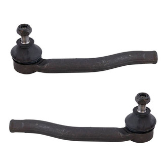 TRQ® - Front Driver and Passenger Side Outer Steering Tie Rod End Kit