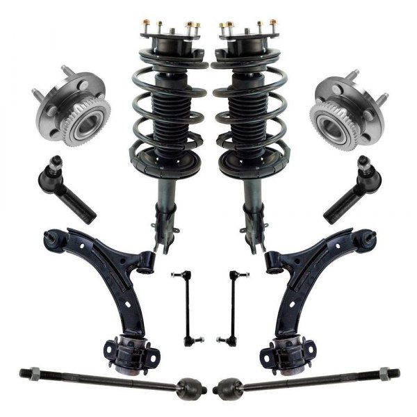 TRQ® - Front Shock Absorber and Suspension Kit