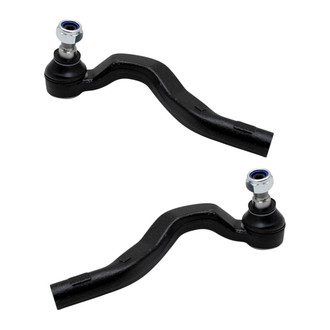 TRQ® - Front Driver and Passenger Side Outer Steering Tie Rod End Kit