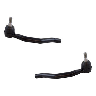 TRQ® - Front Driver and Passenger Side Outer Steering Tie Rod End Kit