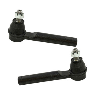 TRQ® - Front Driver and Passenger Side Outer Steering Tie Rod End Kit