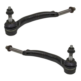 TRQ® - Front Driver and Passenger Side Outer Steering Tie Rod End Kit