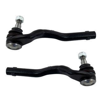 TRQ® - Front Driver and Passenger Side Outer Steering Tie Rod End Kit