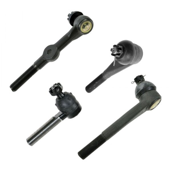 TRQ® - Front Driver and Passenger Side Steering Tie Rod End Kit