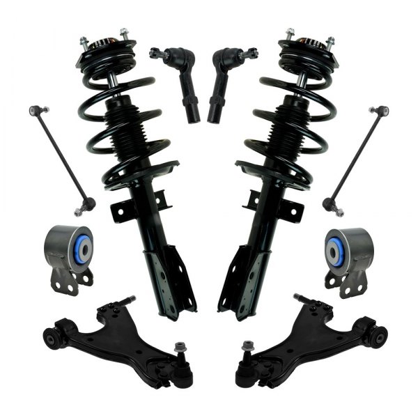 TRQ® - Front Shock Absorber and Suspension Kit