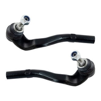 TRQ® - Front Driver and Passenger Side Outer Steering Tie Rod End Kit