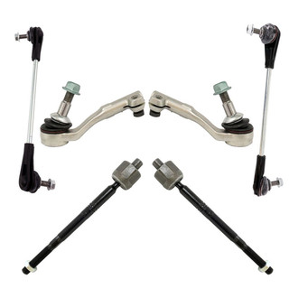 TRQ® - Front Steering Tie Rods and Suspension Kit
