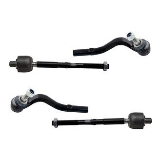 TRQ® - Front Steering Tie Rod End Kit