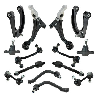 TRQ® - Front and Rear Control Arm and Suspension Kit