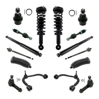 TRQ® - Front and Rear Shock Absorber and Suspension Kit