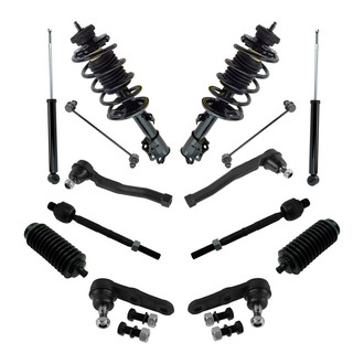 TRQ® - Front and Rear Shock Absorber and Suspension Kit
